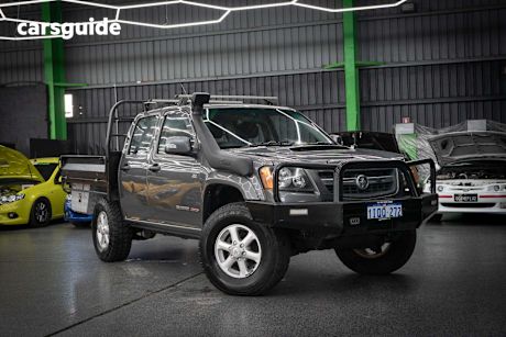 Grey 2011 Holden Colorado Ute Tray LX 4X4