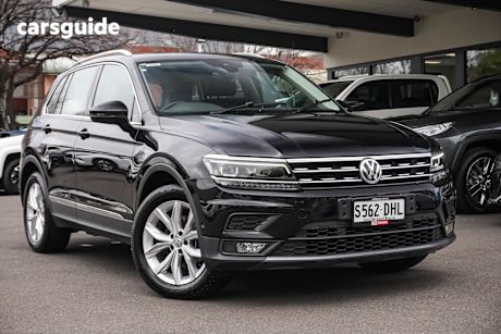 Black 2020 Volkswagen Tiguan SUV 110TSI COMFORTLINE F
