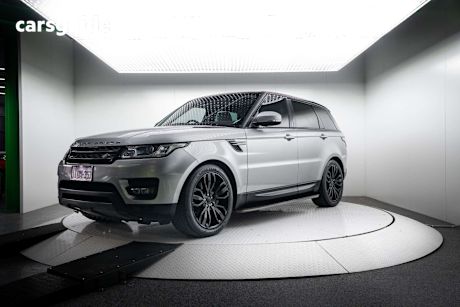 Silver 2017 Land Rover Range Rover Sport SUV SDV6 SE 4X4