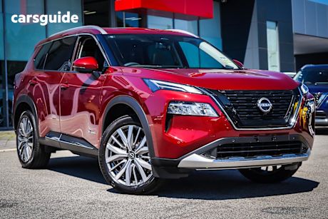 Red 2025 Nissan X-Trail Wagon Ti-L (4Wd) E-Power (Hybrid)