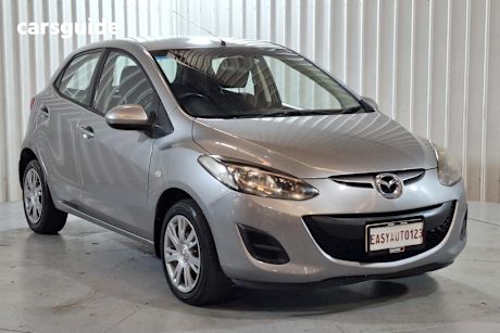 Grey 2013 Mazda 2 Hatchback Neo