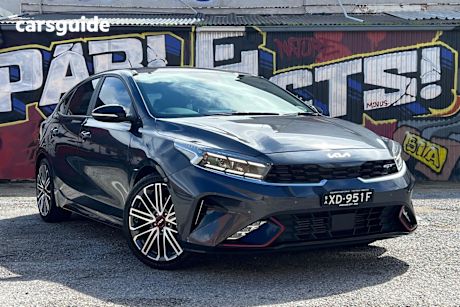 Grey 2023 Kia Cerato Hatch GT F
