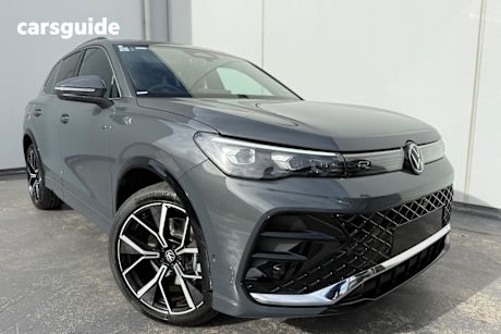 Grey 2025 Volkswagen Tiguan Wagon 195Tsi R-Line