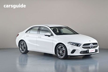 White 2020 Mercedes-Benz A180 Sedan