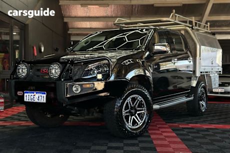 Black 2015 Isuzu D-MAX Ute Tray LS-U 4X4