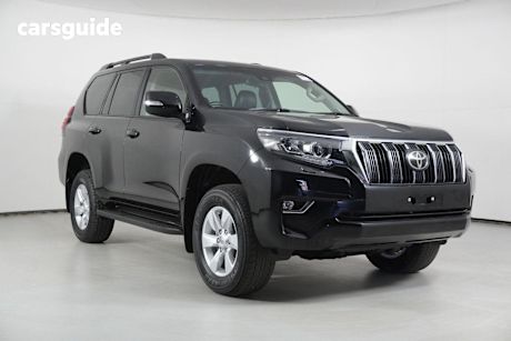 Black 2021 Toyota Landcruiser Prado Wagon Gxl Premium Interior