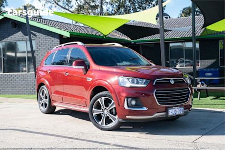 Red 2018 Holden Captiva Wagon 7 Ltz (Awd) (5Yr)