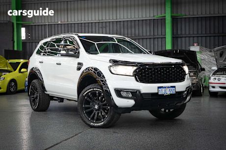 White 2016 Ford Everest SUV TITANIUM 4X4
