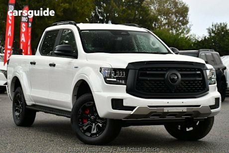 White 2025 GWM Cannon Alpha Dual Cab Utility Ultra Phev (4X4)