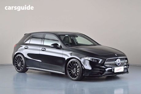 Black 2019 Mercedes-Benz A35 Hatchback 4Matic
