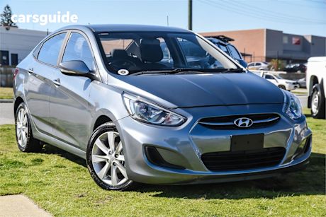 Silver 2018 Hyundai Accent Sedan SPORT F