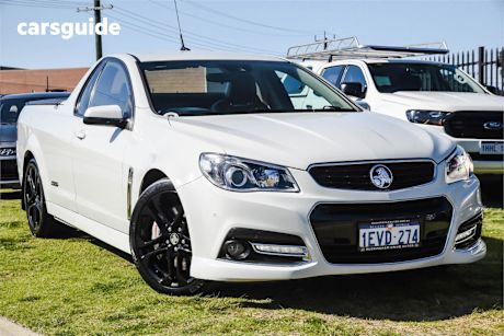 White 2015 Holden UTE Ute Tray SS V REDLINE R