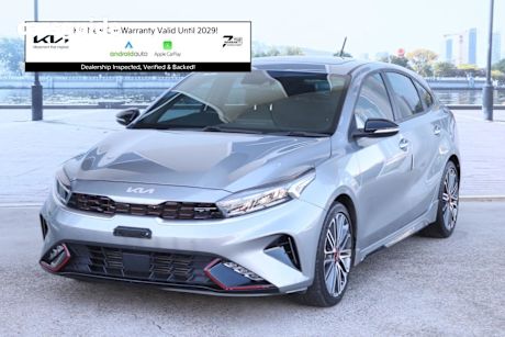 Grey 2022 Kia Cerato Hatchback Gt