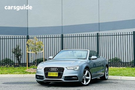 Silver 2014 Audi A5 Convertible S-LINE COMPETITION 8T MY1
