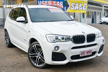 White 2016 BMW X3 Wagon Xdrive 20D