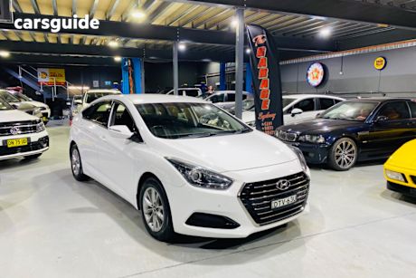 White 2018 Hyundai I40 Sedan Active