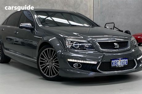 Grey 2011 HSV Grange Sedan
