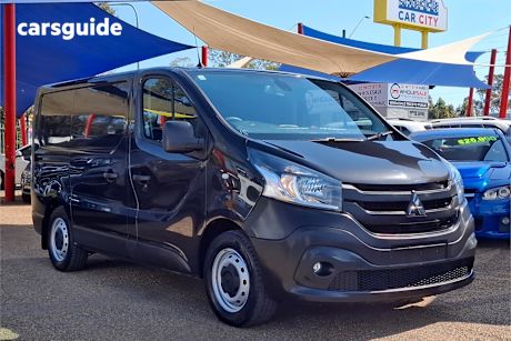 Black 2021 Mitsubishi Express Commercial GLX F