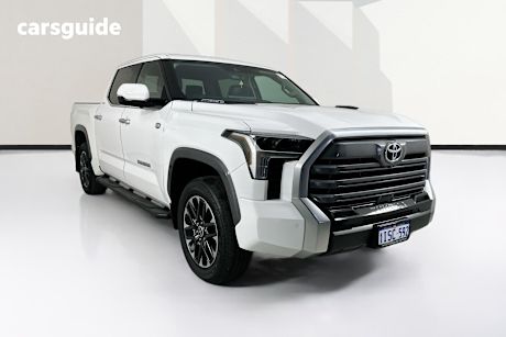 White 2024 Toyota Tundra Dual Cab Pick-up Limited