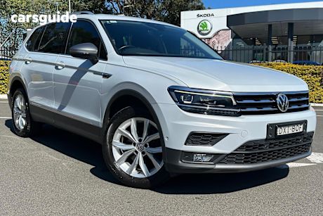 White 2018 Volkswagen Tiguan SUV 110TSI COMFORTLINE ALLSPACE F