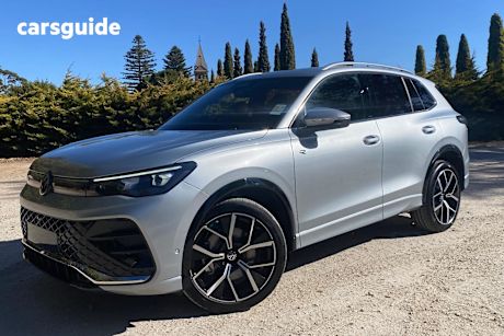 Silver 2025 Volkswagen Tiguan Wagon 195Tsi R-Line