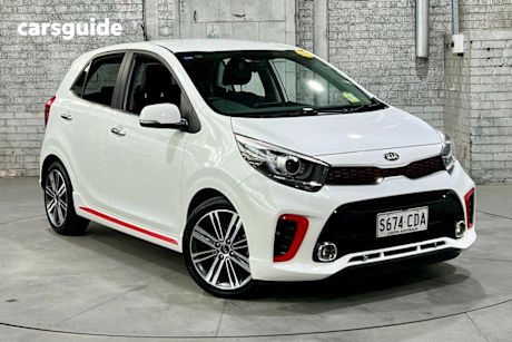 White 2019 Kia Picanto Hatchback Gt-Line
