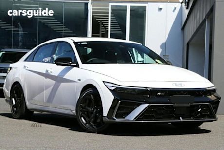 White 2025 Hyundai I30 Sedan N LINE PREMIUM F