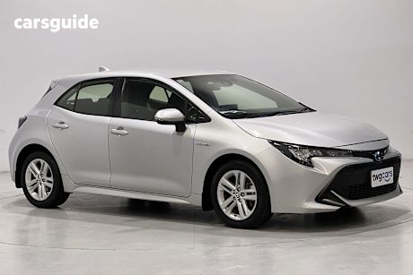 Silver 2019 Toyota Corolla Hatch ASCENT SPORT HYBRID F