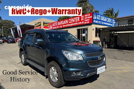 Blue 2015 Holden Colorado 7 Wagon Lt (4X4)