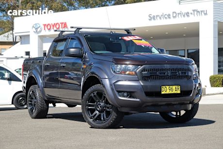 Grey 2016 Ford Ranger Ute Tray XLS 4X4
