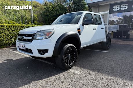 White 2009 Ford Ranger Ute Tray XL HI-RIDER (4X2) PK