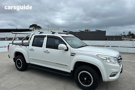 White 2018 Great Wall Steed Ute Tray R