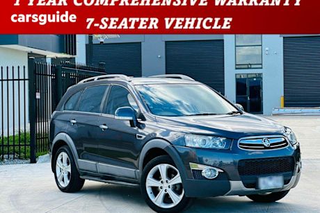 Grey 2014 Holden Captiva SUV LTZ CG MY14