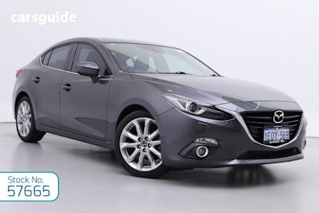 Grey 2014 Mazda 3 Sedan Sp25 Gt