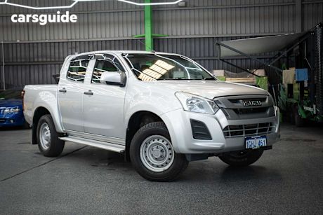 Silver 2017 Isuzu D-MAX Ute Tray SX R