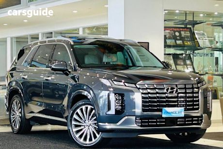 Grey 2023 Hyundai Palisade SUV HIGHLANDER 4X4