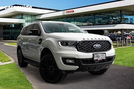 White 2021 Ford Everest SUV SPORT 4X4
