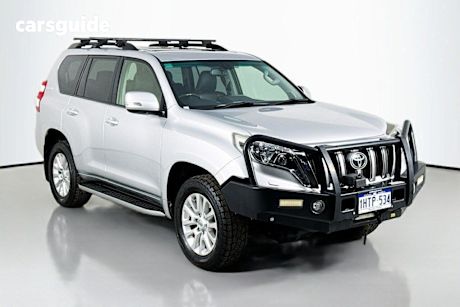 Silver 2014 Toyota Landcruiser Prado Wagon Kakadu (4X4)