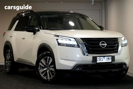 White 2024 Nissan Pathfinder Wagon Ti (4Wd)