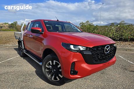 Red 2025 Mazda BT-50 Ute Tray XTR 4X4