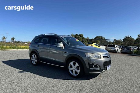 Grey 2013 Holden Captiva Wagon 7 Ltz (4X4)