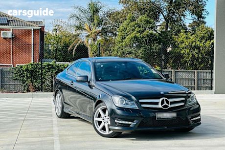 Black 2015 Mercedes-Benz C-CLASS Coupe C180 AVANTGARDE R