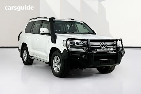White 2018 Toyota Landcruiser Wagon Gxl (4X4)