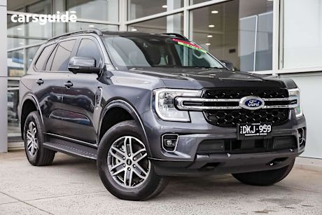 Grey 2025 Ford Everest SUV TREND 4X4
