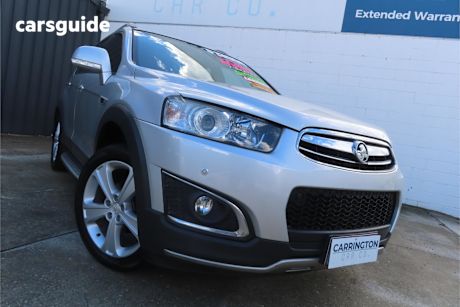 Silver 2013 Holden Captiva Wagon 7 Ltz (4X4)
