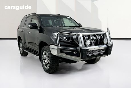 Black 2019 Toyota Landcruiser Prado Wagon Vx (4X4)