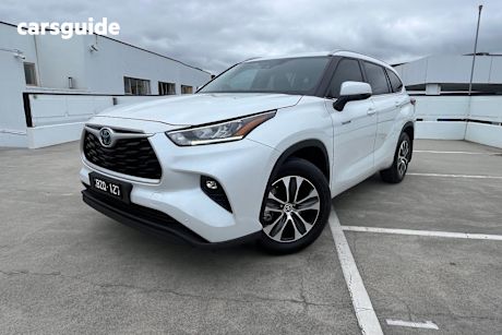 White 2022 Toyota Kluger SUV GXL 4X4