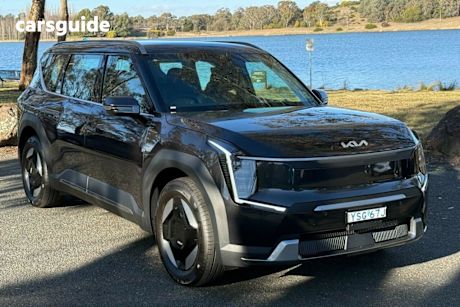 Grey 2025 Kia EV9 Wagon Air
