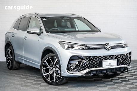 Silver 2025 Volkswagen Tiguan Wagon 195Tsi R-Line