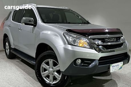 Silver 2016 Isuzu MU-X SUV LS-T 4X4